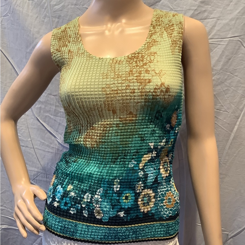 Colorful, Ribbed, Tank Top - Picture 4 of 6